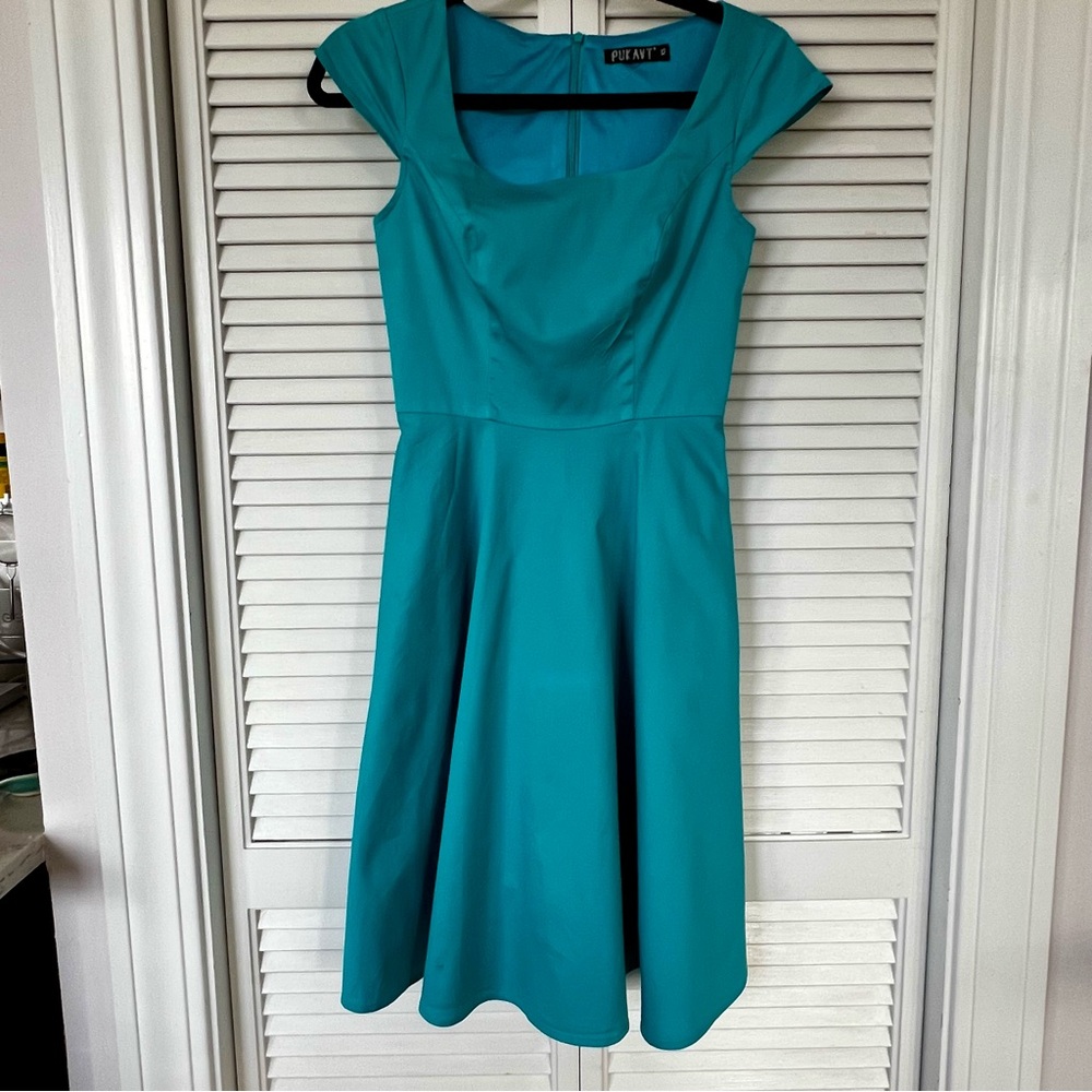 PUKAVT Cocktail  Swing Dress